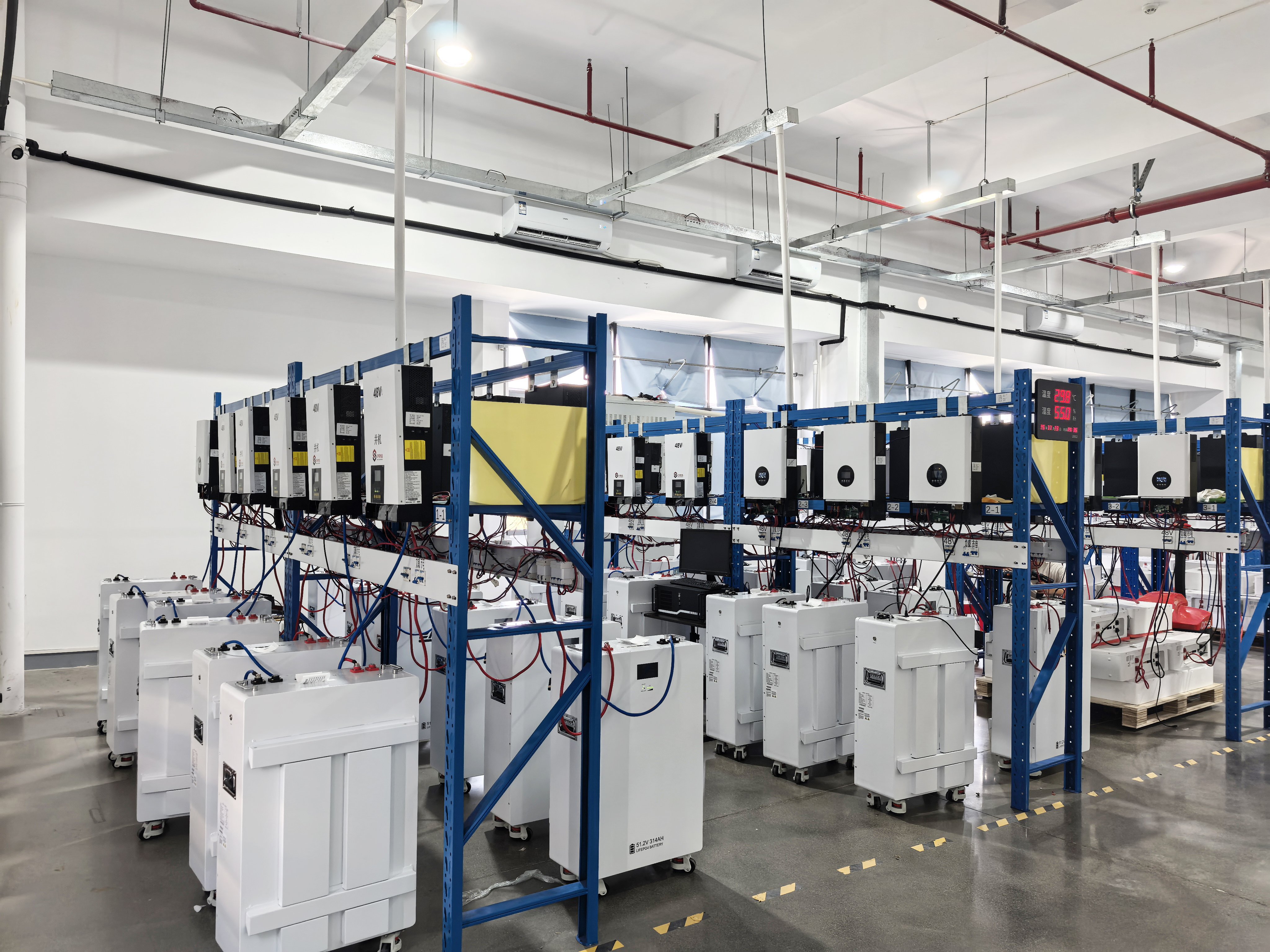 Yinen Power energy storage testing area
